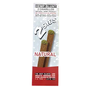 2sies - Natural Hemp Blunt Wrap 2pk