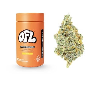 Orange Creamsicle Jar