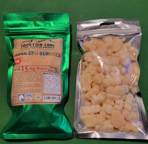 CBD - Edible - 50pc Gummies15mg (750mg) by Frontier CBDs