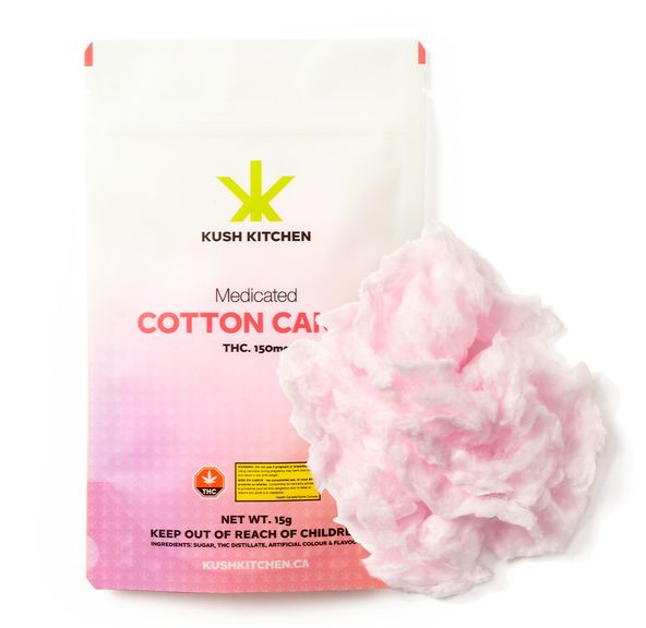 150mg Strawberry Cotton Candy by Kush Kitchen