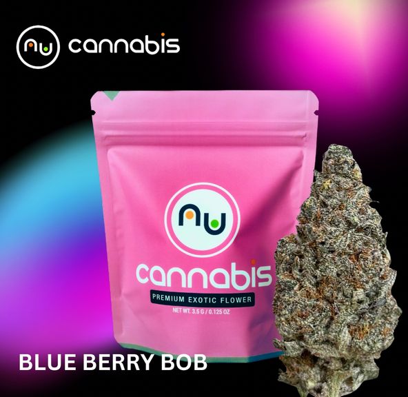 NuCannabis - Blueberry Bob 3.5g - PREMIUM INDOOR FLOWERS
