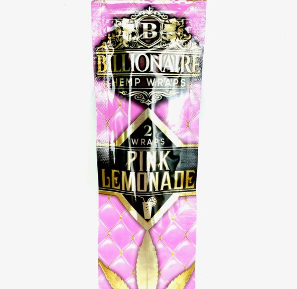 Billionaire - Hemp Wraps - Pink Lemonade - 2pk