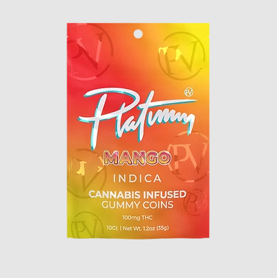 Platinum Gummies Mango 100mg