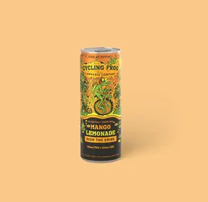 CF 50mg THC Sparkling Mango Lemonade, Single
