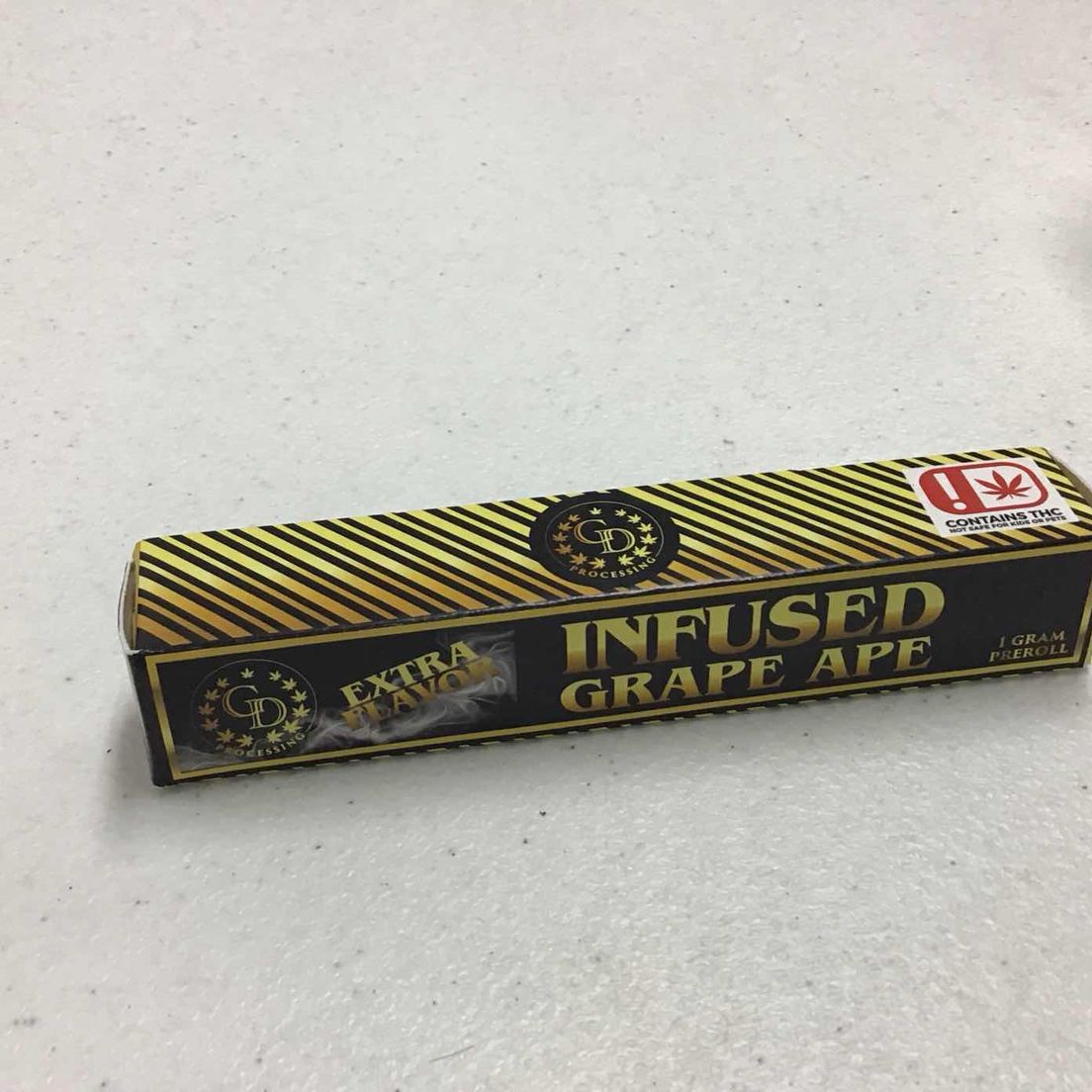Grape Ape GD INFUSED 1g pre-roll