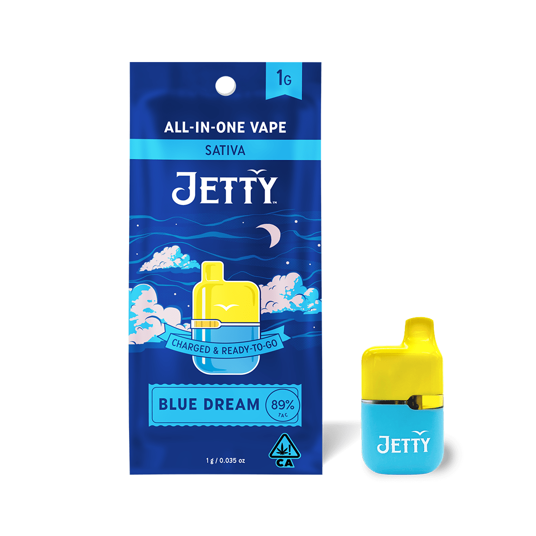 Jetty Extracts- Blue Dream Mini Tank Disposable 1g (S)