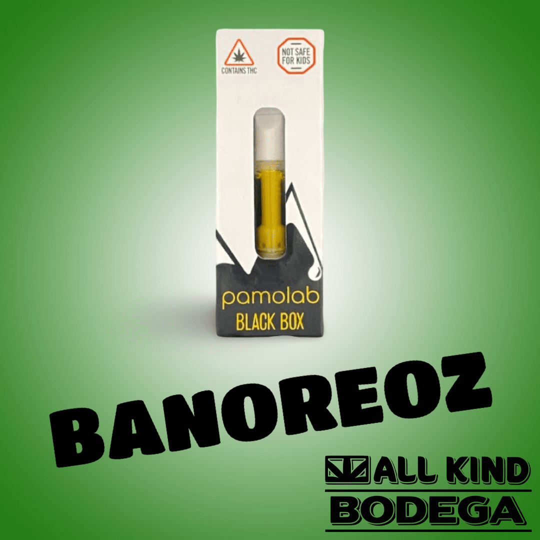 Banoreoz 1g Cured Resin Vape Cart (@pamolab)