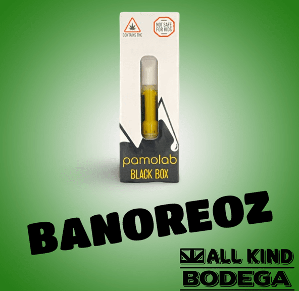 Banoreoz 1g Cured Resin Vape Cart (@pamolab)