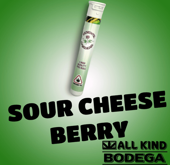 Sour Cheese Berry 1g Preroll (@RenewalGardens)