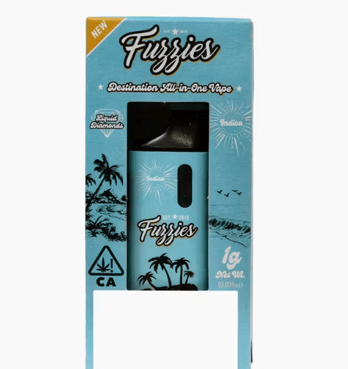 PRE-ORDER ONLY 1g AIO - God's Gift (Indica) - Fuzzies Destination