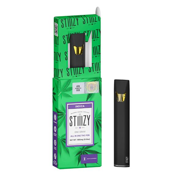 Stiiizy AIO Vape White Raspberry 1g