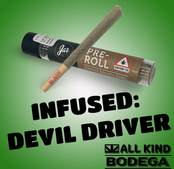 Blunt Infused - Devil Driver 1g (@jarcannabis2.0)