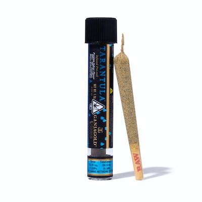 1. Ganja Gold Blue Tarantula 1.2g Premium Indoor Infused Preroll - Purple Sherbet (H) *SALE*