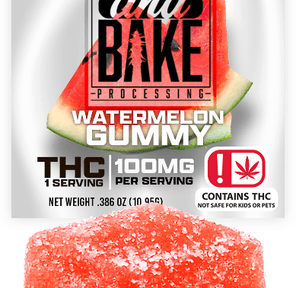100mg Single Gummy - Watermelon