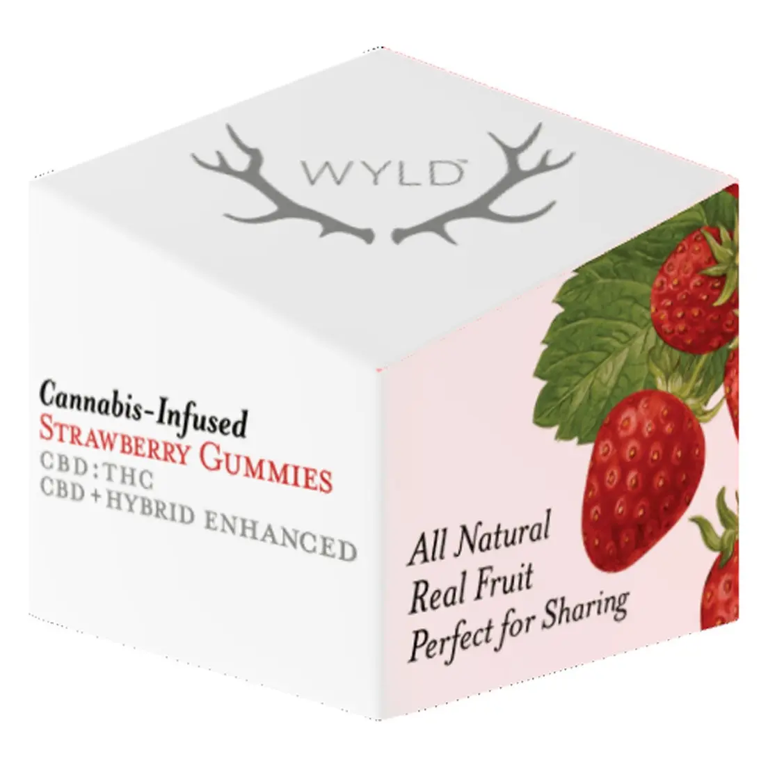 Wyld - Strawberry 20:1 CBD:THC Gummies - 210mg