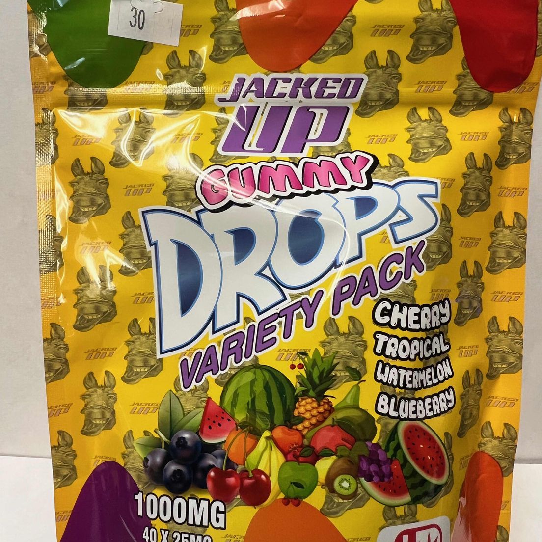 Variety Pack Gummy Drops 1000mg Jacked Up