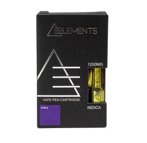 1200mg Vape Cartridge Indica Watermelon OG by Elements