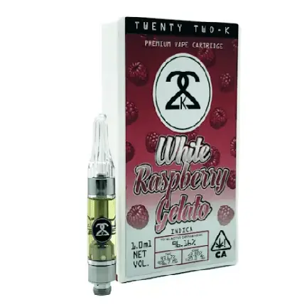22K - White Raspberry Gelato - Vape - 1g***