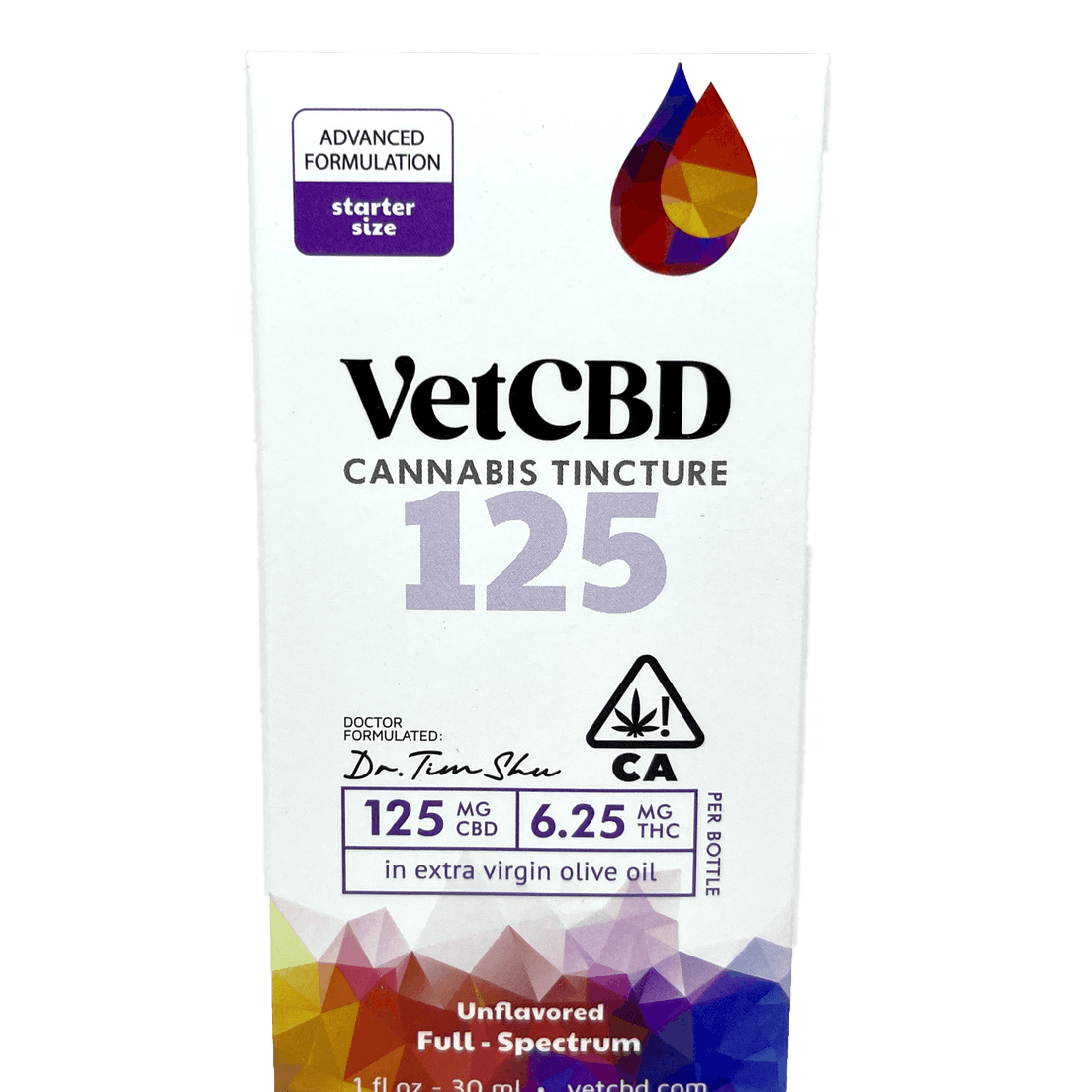 Vet CBD 125mg $27