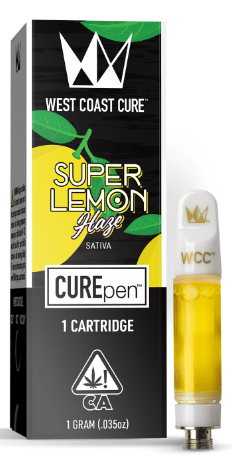 West Coast Cure - Super Lemon Haze - 1g - CUREpen - Cartridge - Sativa