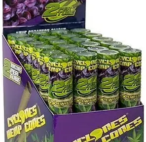 Cyclones - Hemp Cones - 2 pk - Grape