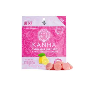 1CBD:1THC Pink Lemonade Gummies 100mg 43.00 g