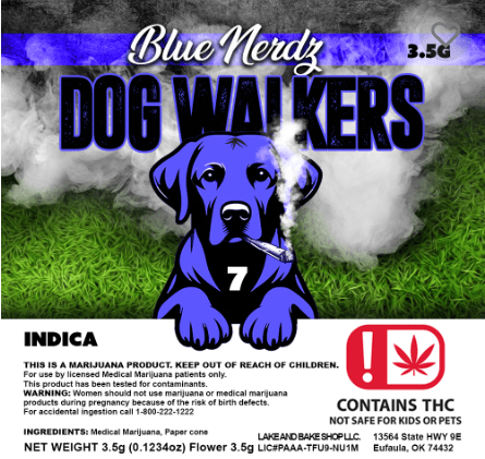 DOGWALKER 7 PACK PRE-ROLL - BLUE NERDZ