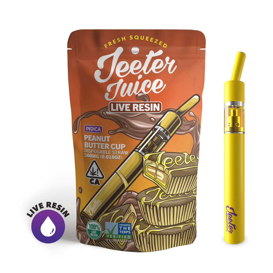 .5g Peanut Butter Cup Live Resin Disposable Straw - JEETER