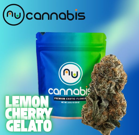 NuCannabis - Lemon Cherry Gelato 3.5g - PREMIUM INDOOR FLOWERS