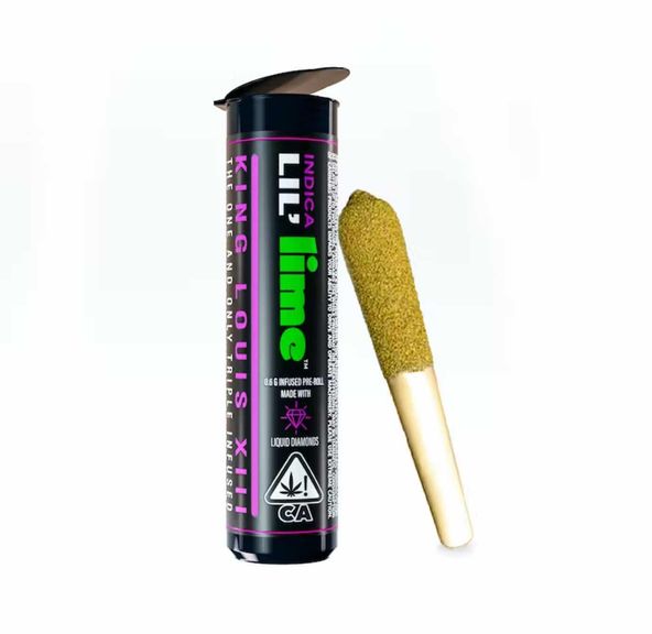 Lime Infused Mini Pre-roll King Louis XIII .6g