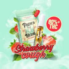 Papa's Herb - Strawberry Cough - Cartridge - 1g - Sativa