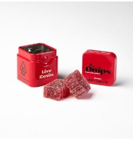 Drops - Cherry Rosin Gummies 100mg (2pcs)