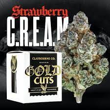 Claybourne Co. - Strawberry C.R.E.A.M. - Gold Cuts - 3.5g - Sativa