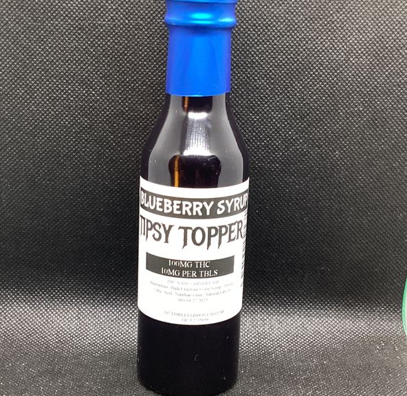 207 Edibles- Blueberry Drizzle- Topper- Nano- 100mg