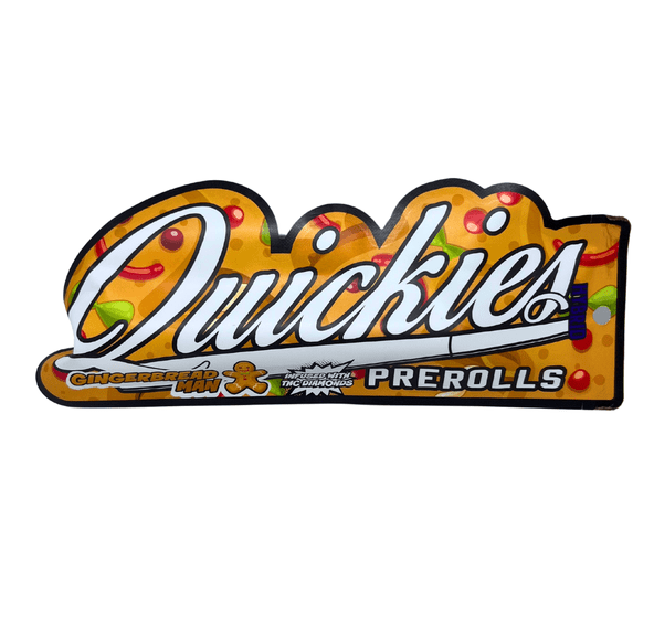 Quickies - Gingerbread Man Hybrid Infused Pre Roll 1g