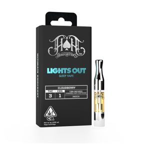 Heavy Hitters - Lights Out "Cloud Berry" Sleep Vape 3:1 THC:CBN (Indica) - 1g Cartridge