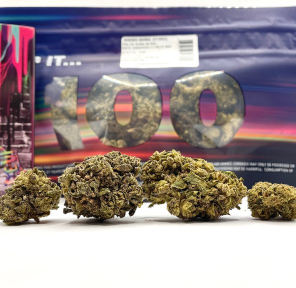 *Deal! $79 1 oz. Banana Animal (28.89%/Hybrid) - Keep it 100 + Rolling Papers