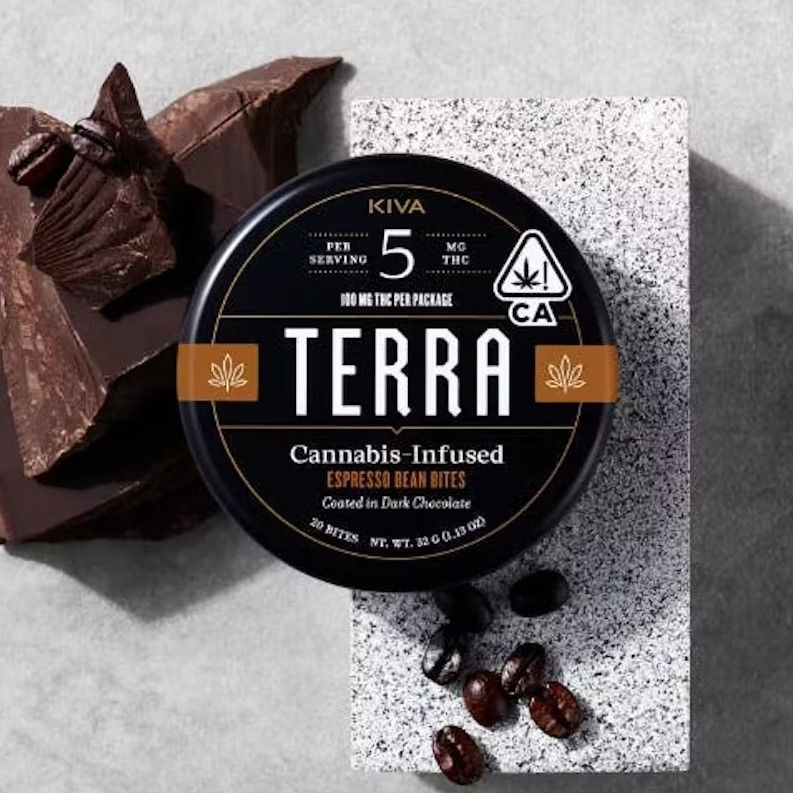 100mg Terra - Dark Chocolate Espresso Bites