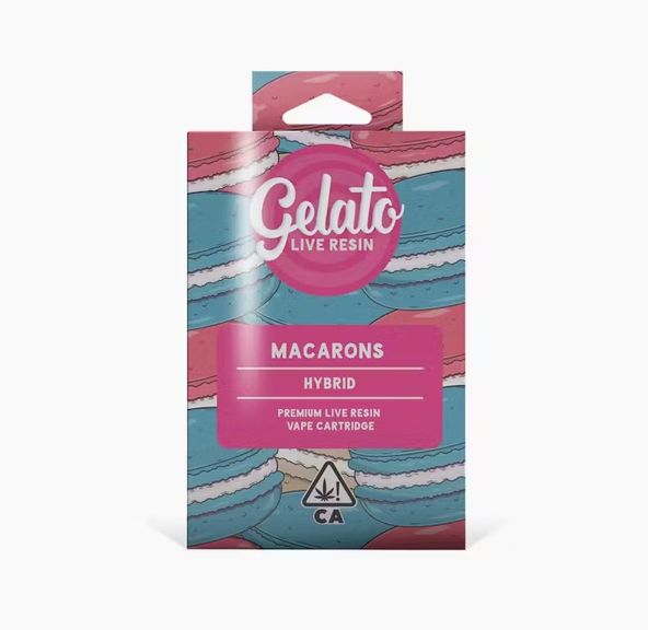Gelato Live Resin Cartridge Macarons 1g