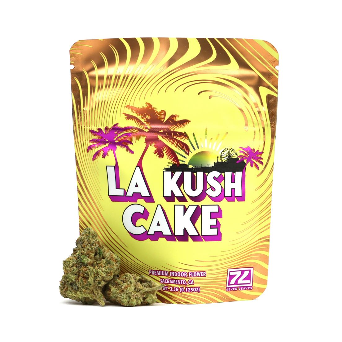 Seven Leaves LA Kush Cake 3.5g 28.76%