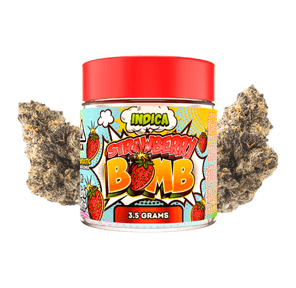 1. High 90s | Flower | 3.5g | Strawberry Bomb