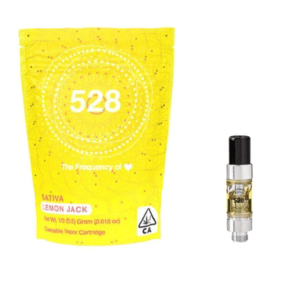 528 Cartridges - Lemon Jack - 1g (THC: 90.95%)