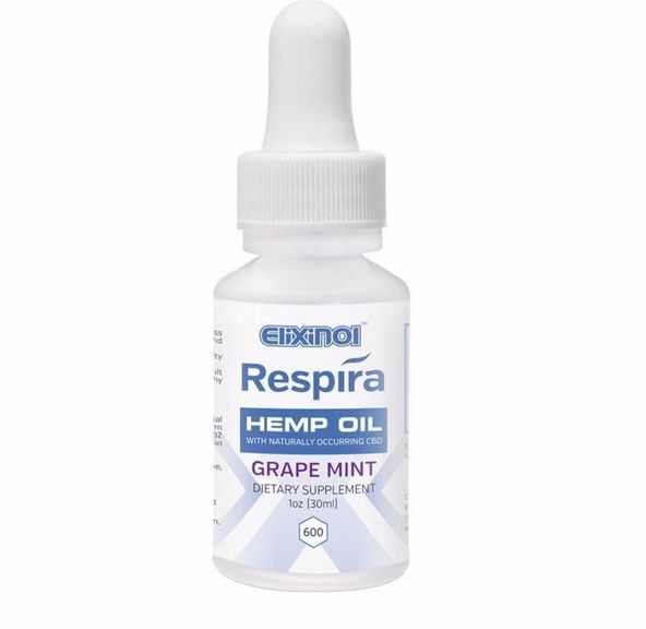 Elixinol Respira Hemp Oil - Grape Mint 300mg