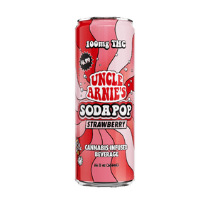 Uncle Arnie's Soda Strawberry 100mg