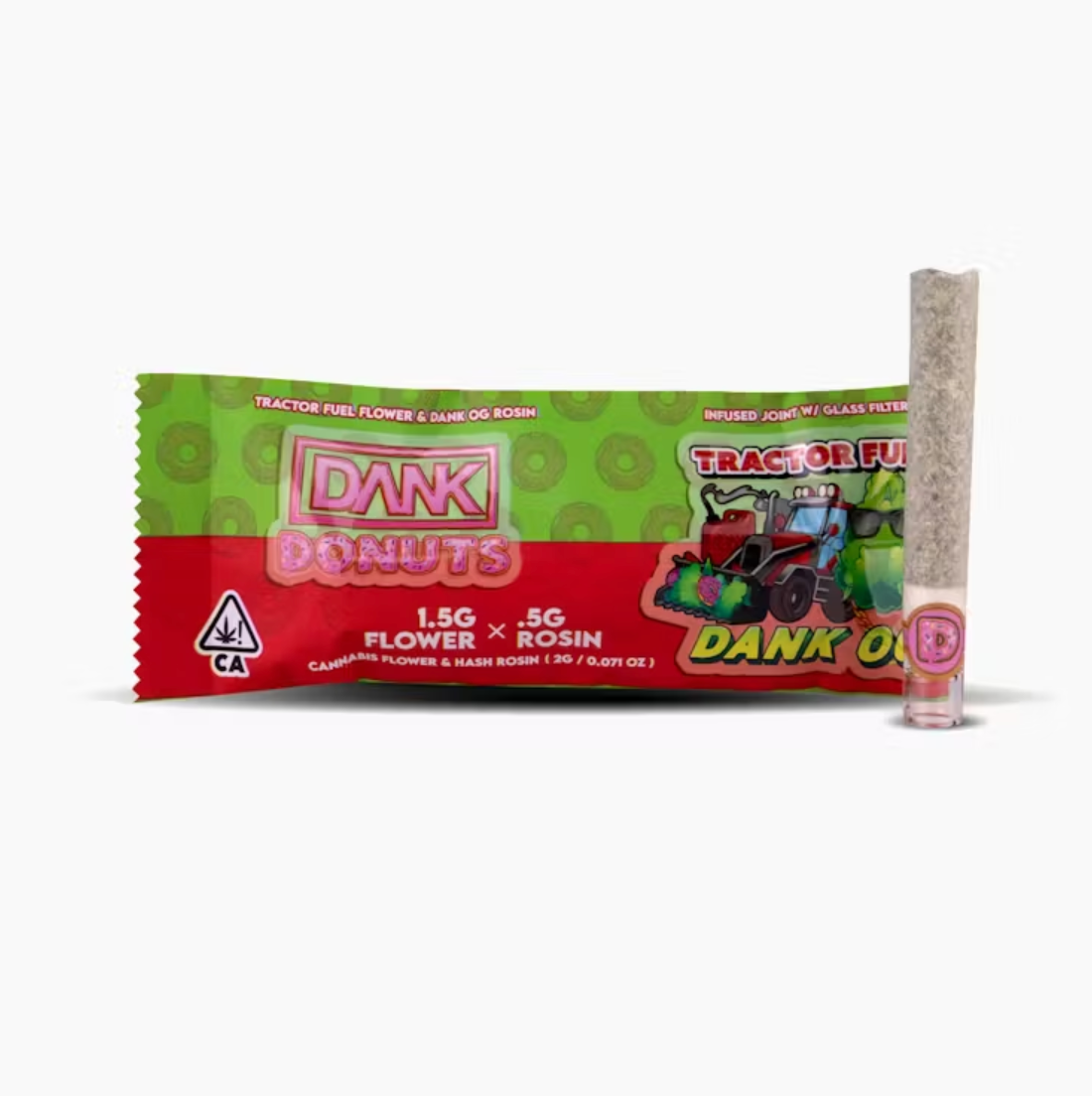 Dank Donuts Tractor Fuel x Og - Rosin Hole Joint