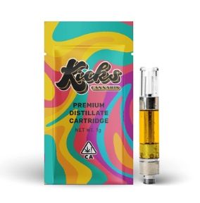 Kicks - Strawberry Cough Vape Cartridge 1g