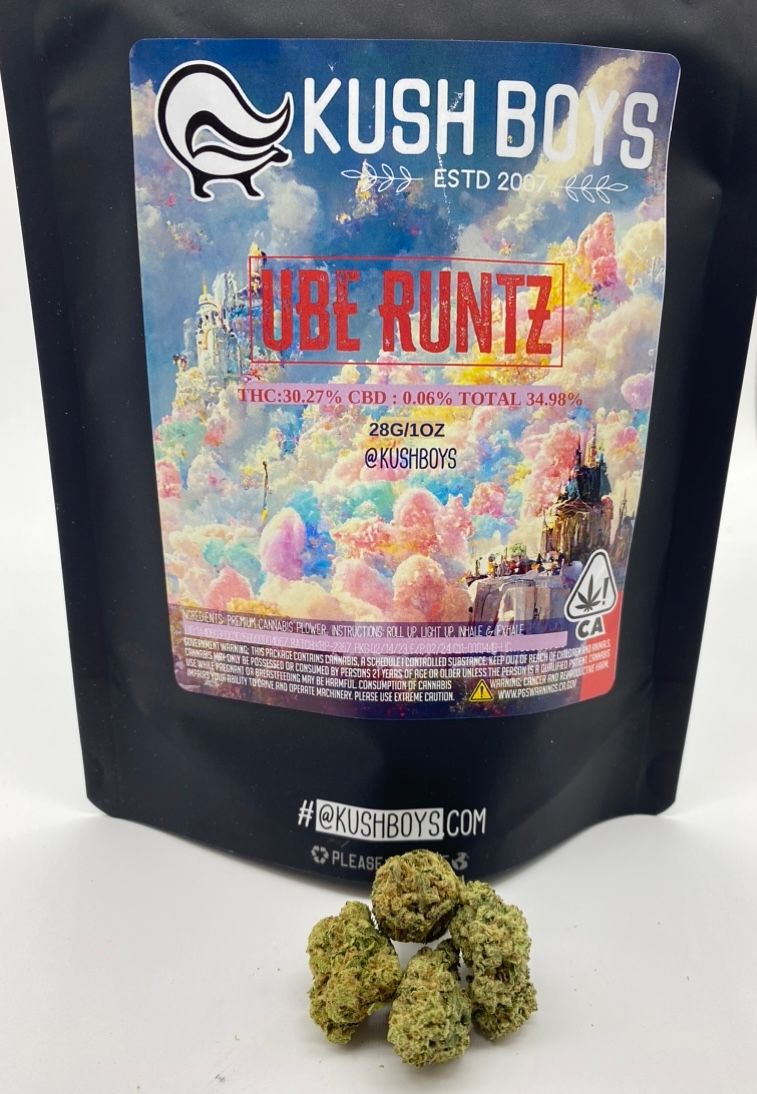 Ube Runtz (hybrid) - 28g Flower (THC 30%) by Kush Boys