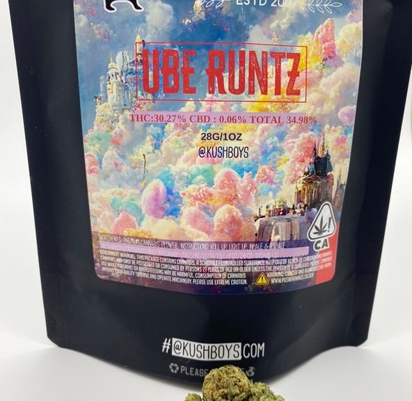 Ube Runtz (hybrid) - 28g Flower (THC 30%) by Kush Boys