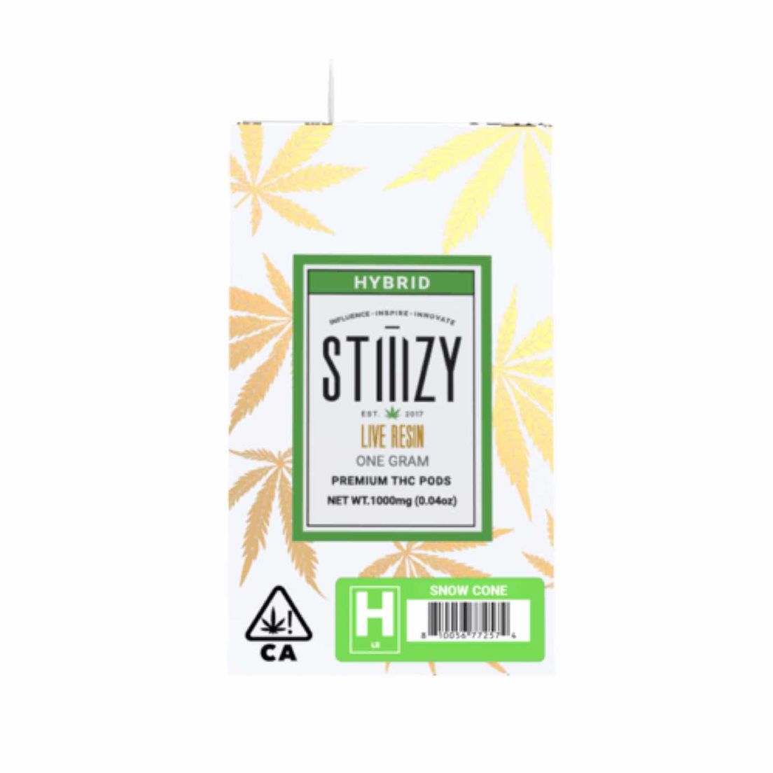 STIIIZY EXTRACTS - 1G LIVE RESIN - SNOW CONE