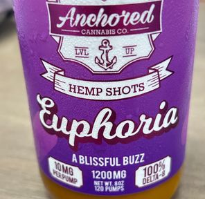 ANCHORED - HEMP SHOTS - EUPHORIA - D8